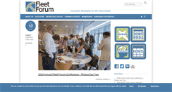 Desktop Screenshot of fleetforum.org