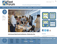 Tablet Screenshot of fleetforum.org